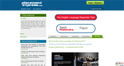 Desktop Screenshot of placementexpress.com